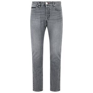 Philipp Plein 'Straight' Grey Cotton Jeans Men